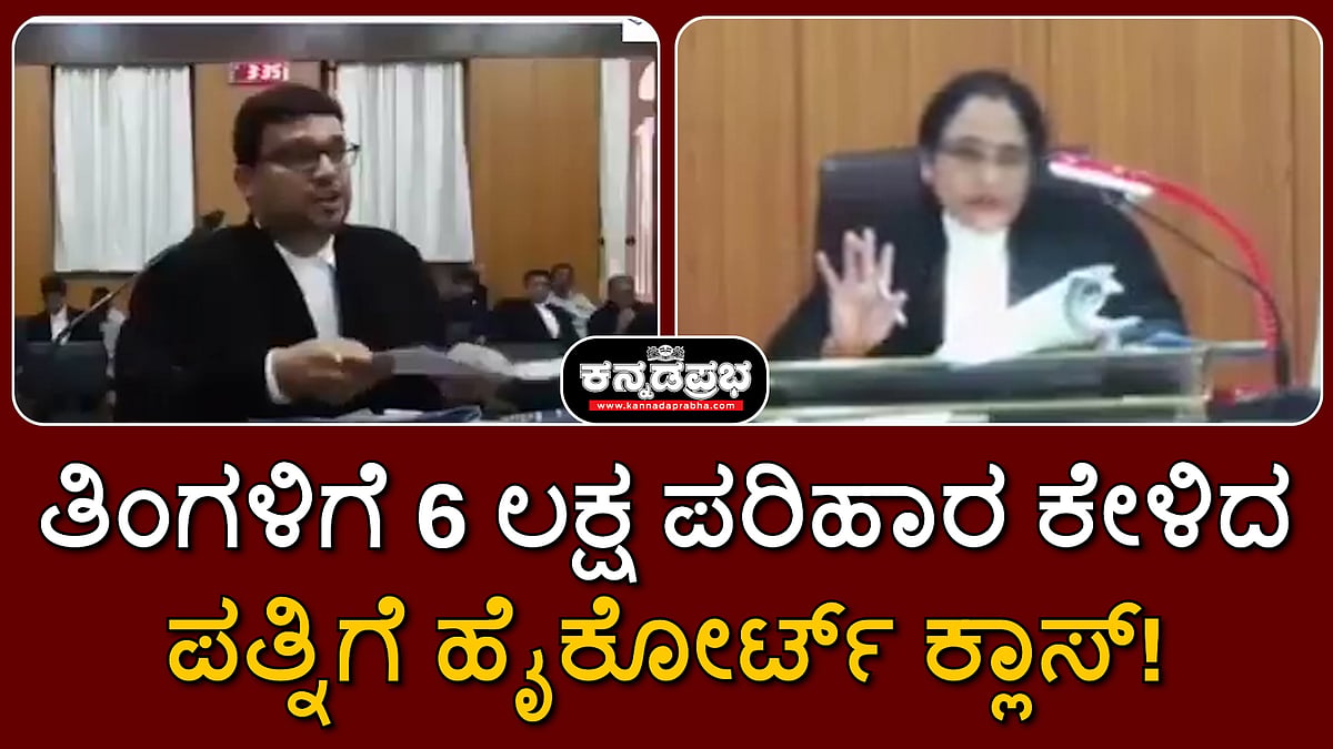 'ಮೊದಲು ಸಂಪಾದಿಸಲಿ'; ದುಬಾರಿ ಜೀವನಾಂಶ ಕೇಳಿದ ಪತ್ನಿಗೆ ಹೈಕೋರ್ಟ್ ಕ್ಲಾಸ್!